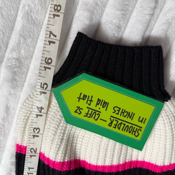 Torrid size 2 Striped Sweater with 'Je t'aime' Embroidery - Picture 10 of 11